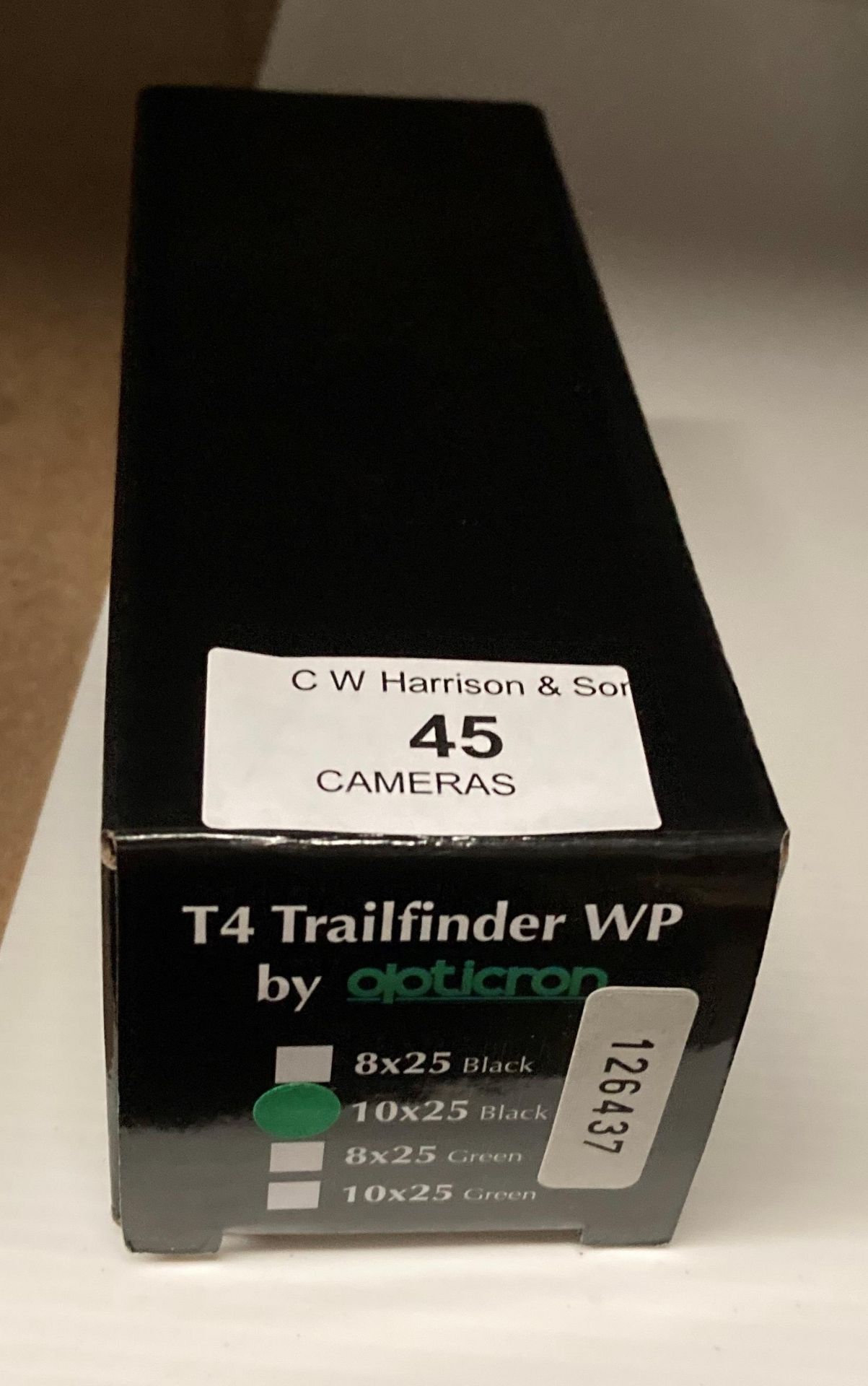 Opticron T4 Trailfinder WP monocular 10 x 25 (new boxed) (saleroom location: QL05) - Image 2 of 2
