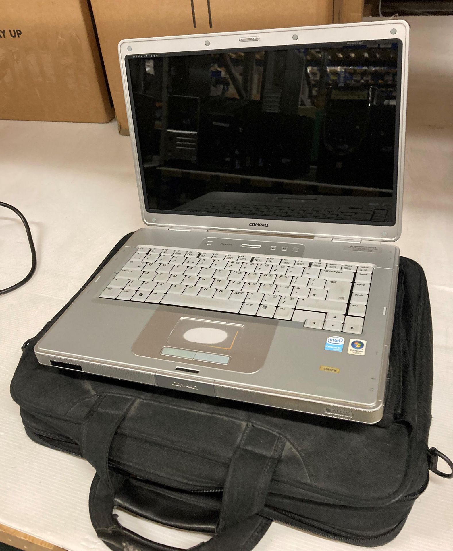Compaq Laptop 1GB RAM 233GB HD c/w case (no power lead) (saleroom location: M02) - Image 2 of 2