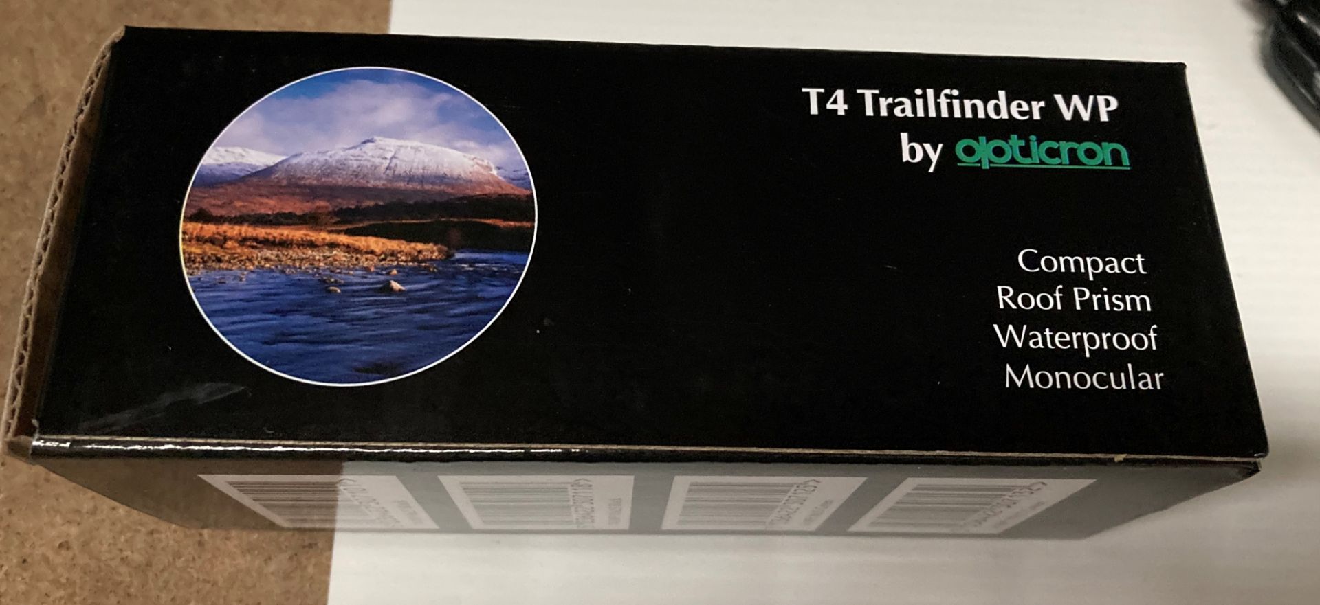 Opticron T4 Trailfinder WP monocular 10 x 25 (new boxed) (saleroom location: QL05)