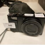 Panasonic Lumix DMC-TZ80 digital compact camara c/w case (no charger) (saleroom location: U12)