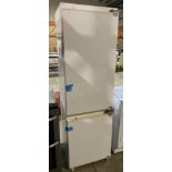 Sharp upright built-in 2 door fridge freezer - (Saleroom Location MA02)