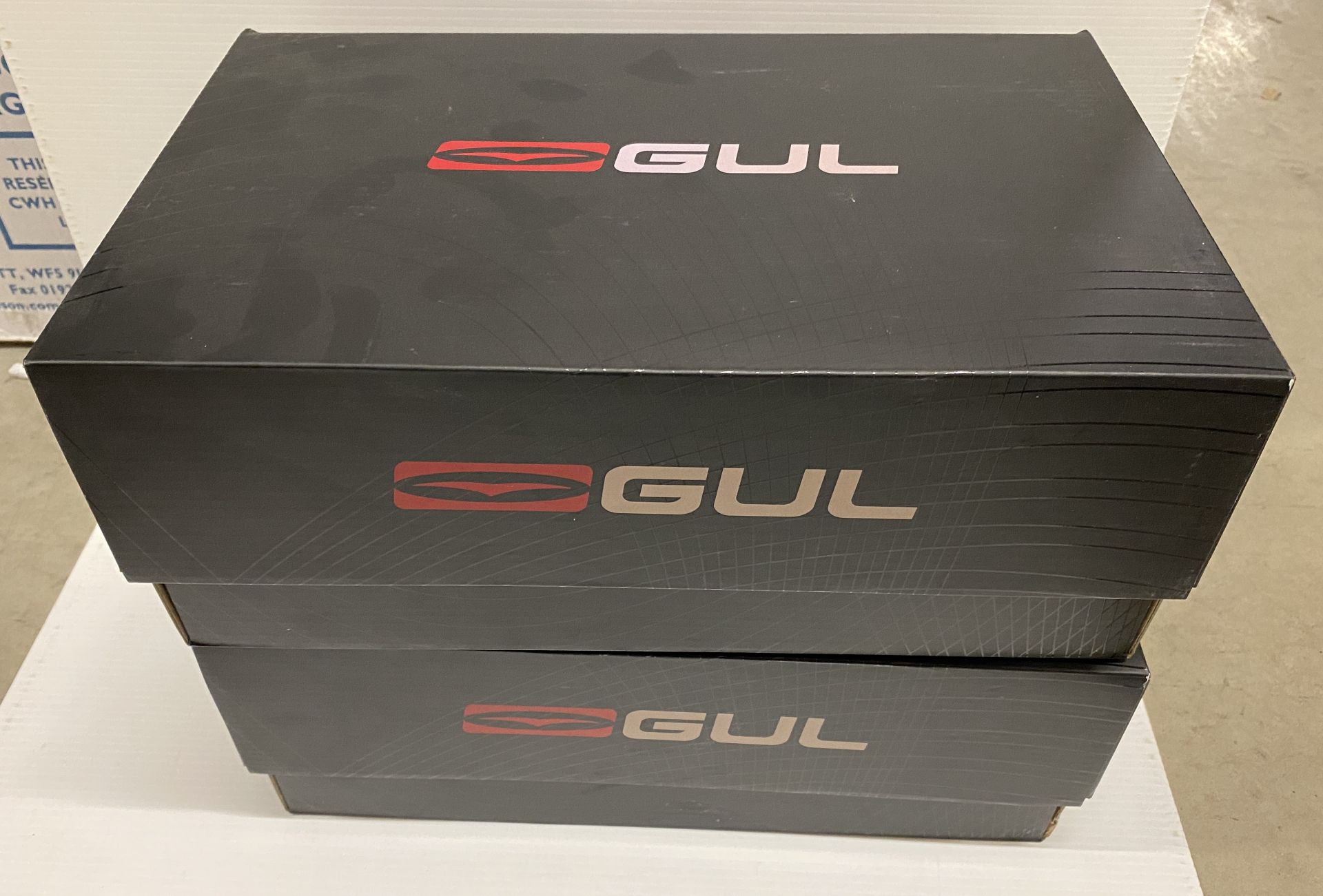 2 x Pairs of GUL 5mm All Purpose Boots Black/Grey - Size J2 - RRP £49.