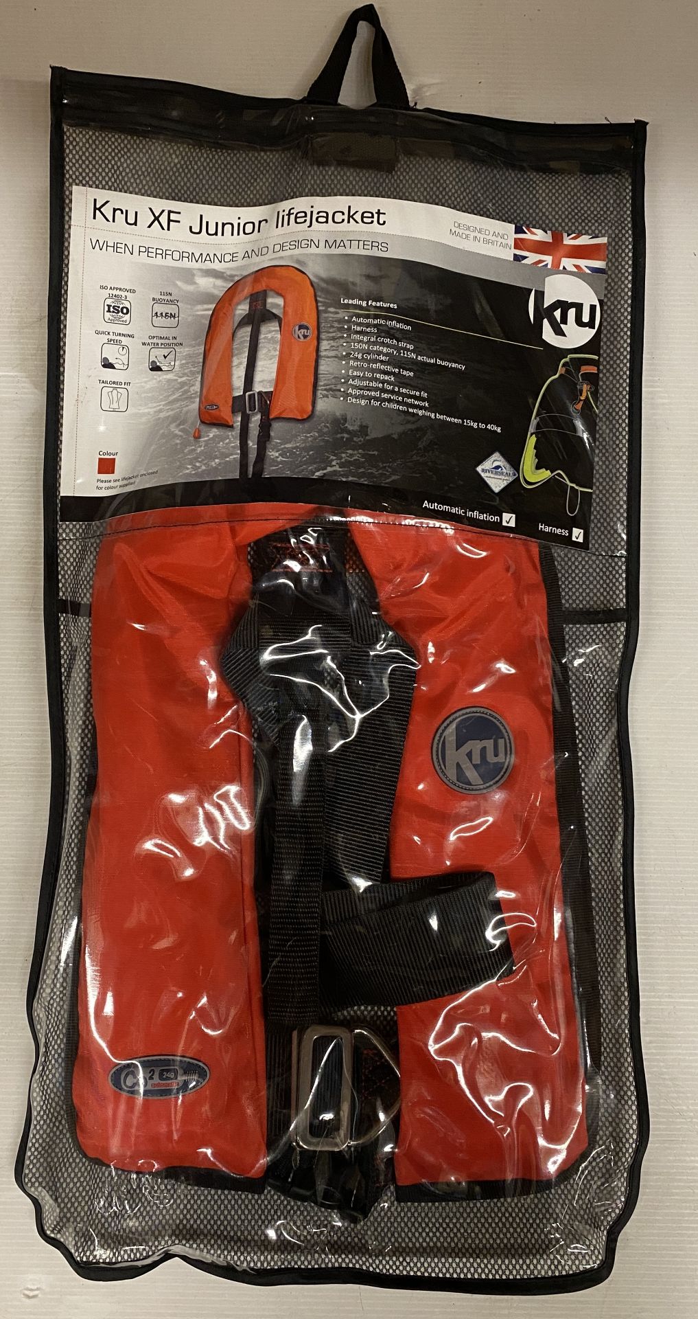 Kru XF Junior Lifejacket - RRP £100.