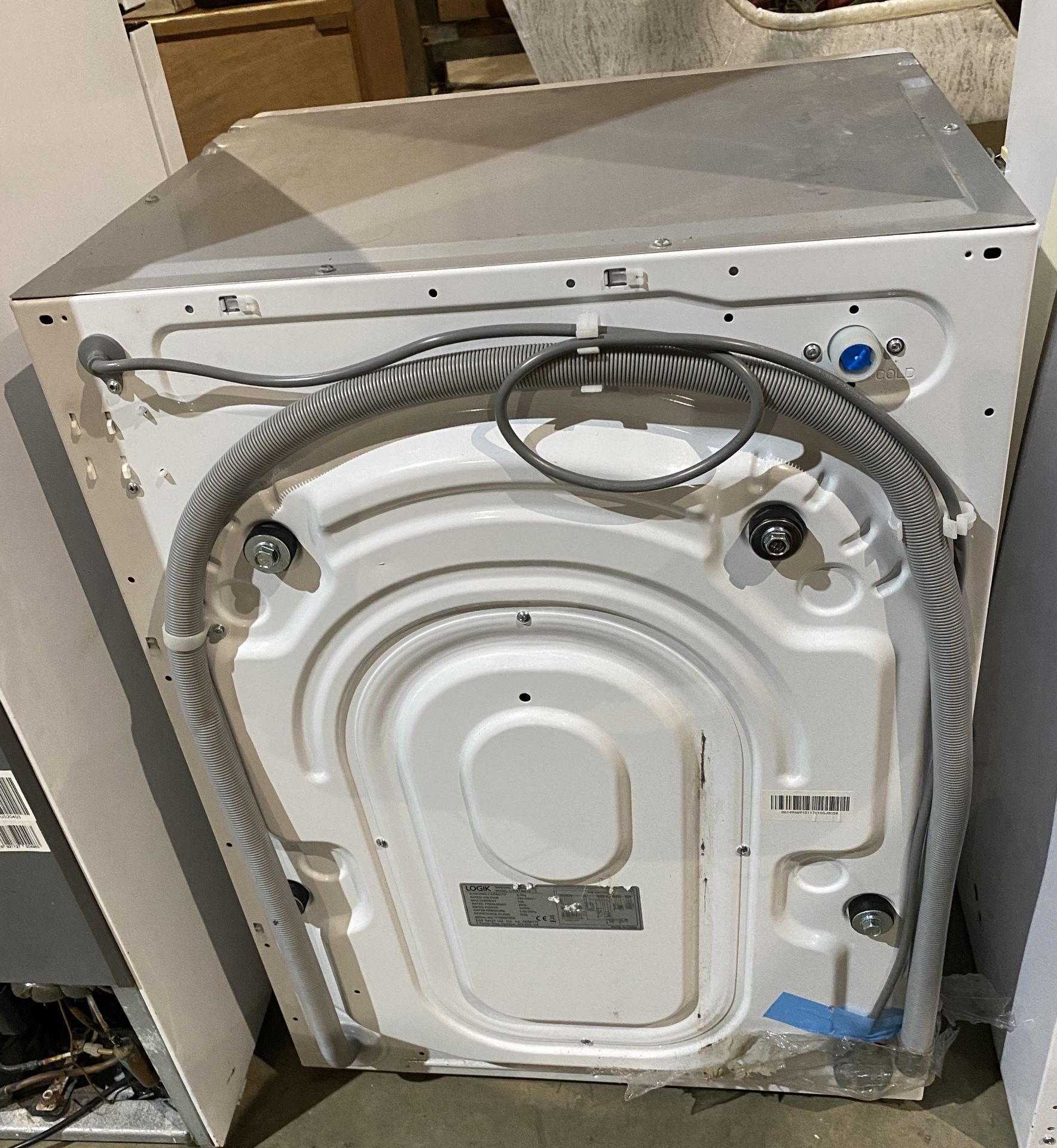 Logik L1W814W15 front loading built-in washing machine - (Saleroom Location MA02) - Image 2 of 3