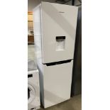 Hisense upright 2 door fridge freezer with water dispenser - (Saleroom Location MA02)