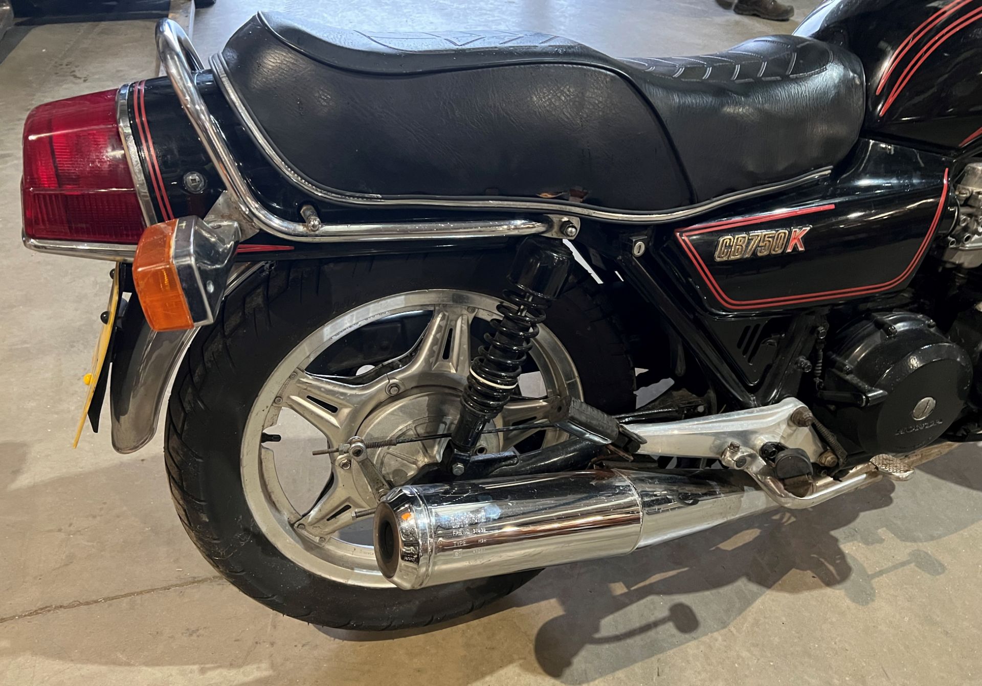 HONDA CB750K MOTORBIKE - Petrol - Black. On the instructions of: A retained client. - Image 8 of 12