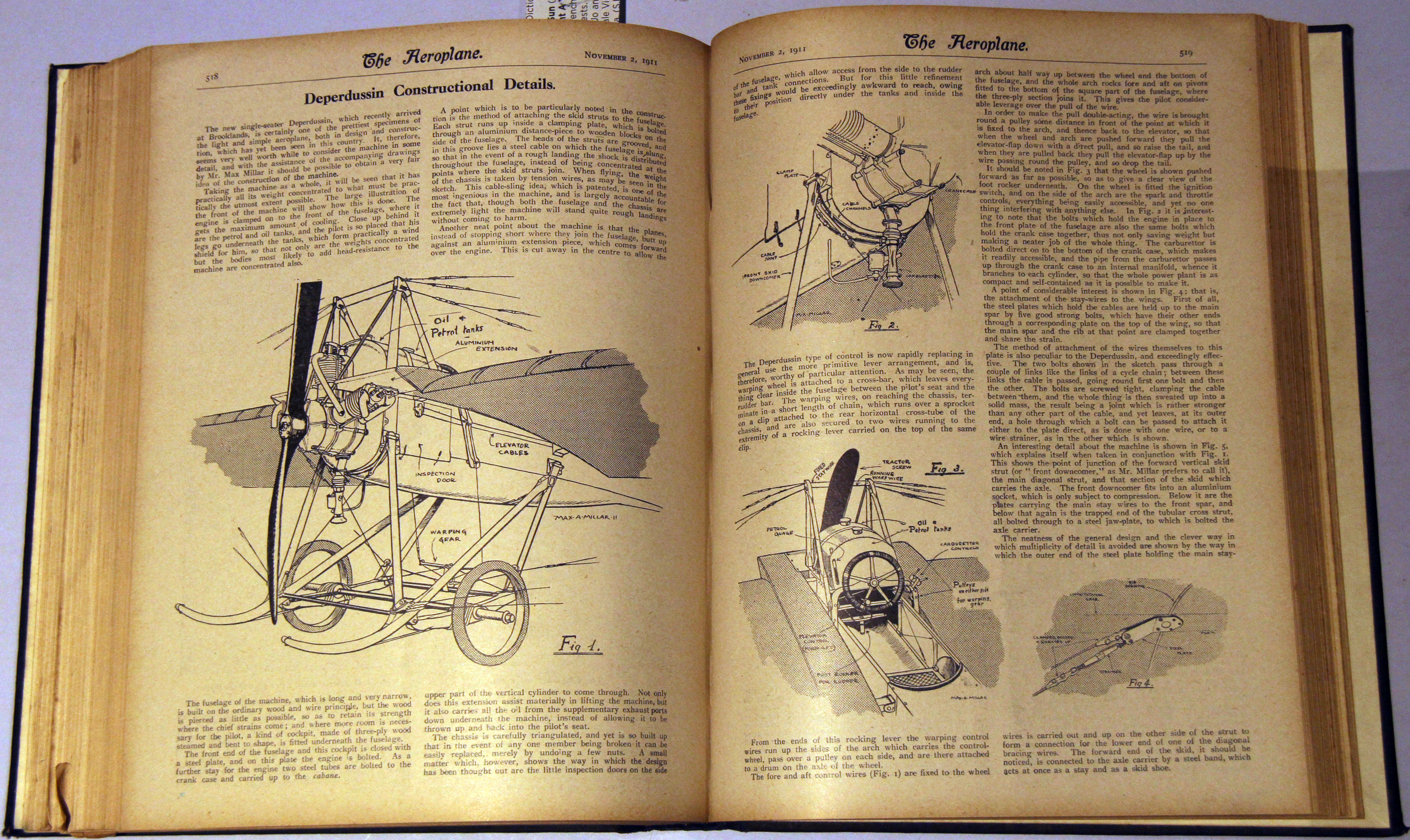 The Aeroplane from Vol I No 1 June 8th 1911 to No 29 Dec 21st December 1911 (lacks nos 4, 5, 12, - Image 10 of 11