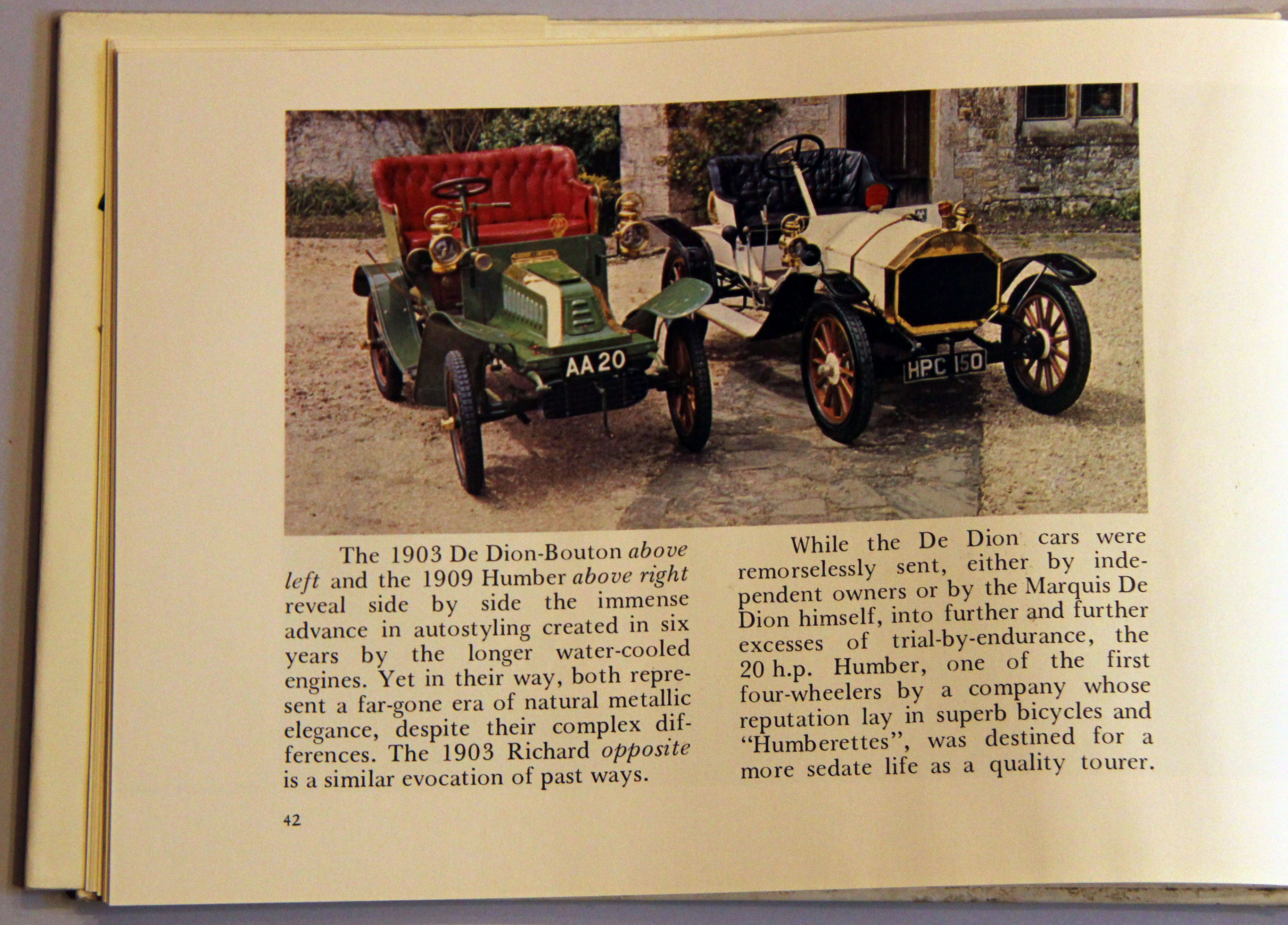 Period Cars by Gianni Rogliatti 1973 illustrated throughout the 318 pages, - Image 7 of 15