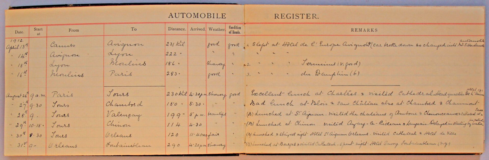 The Art of Driving a Motor Car by Lord Montague with contemporary correction notes 57 pages & 12 of - Bild 10 aus 14