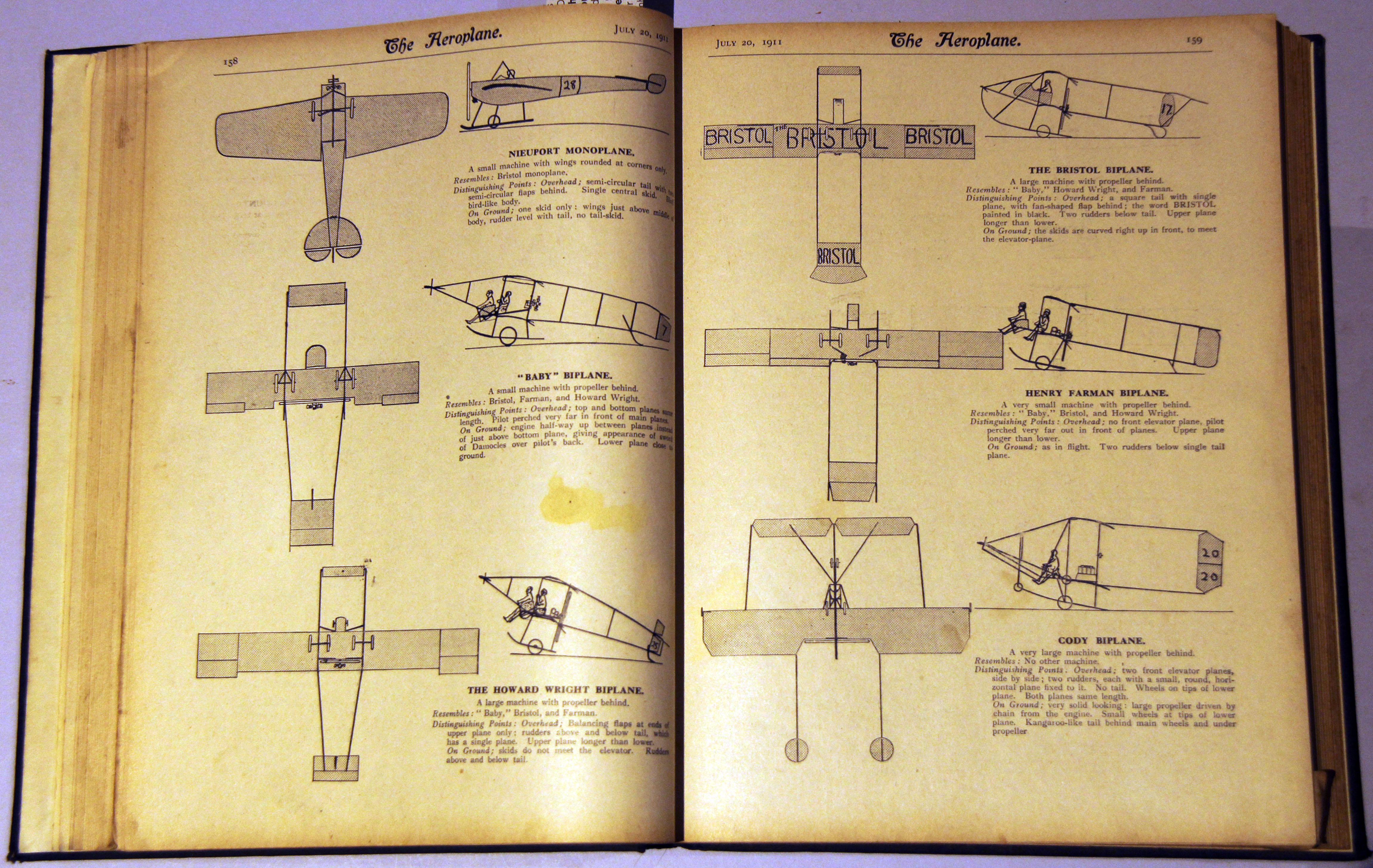 The Aeroplane from Vol I No 1 June 8th 1911 to No 29 Dec 21st December 1911 (lacks nos 4, 5, 12, - Image 7 of 11