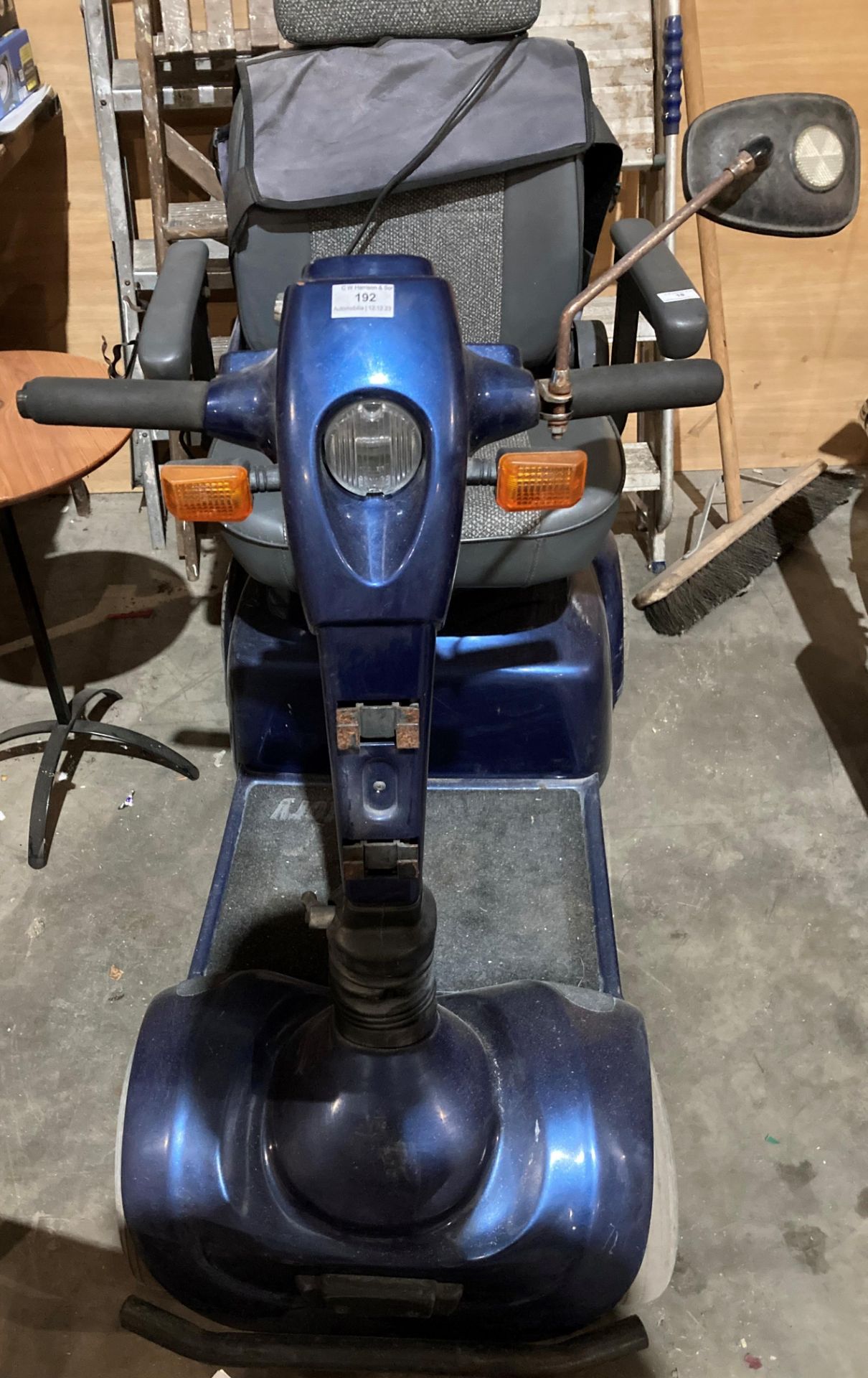 A Pride Victory four-wheel mobility scooter complete with charger and key (non runner) (saleroom - Image 2 of 2