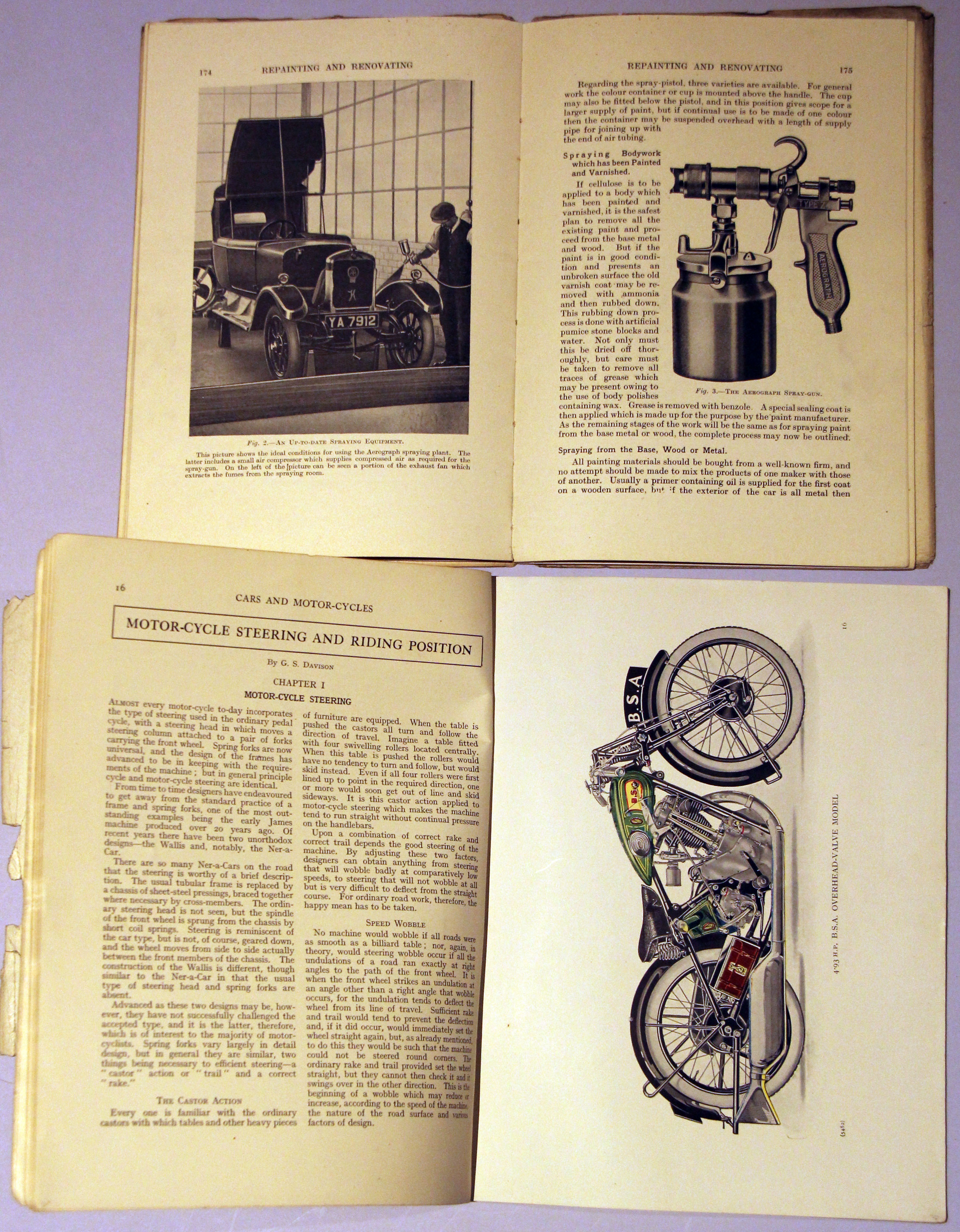 Cars & Motor-Cycles, A Complete Guide to the Driving, Maintenance, - Image 3 of 3