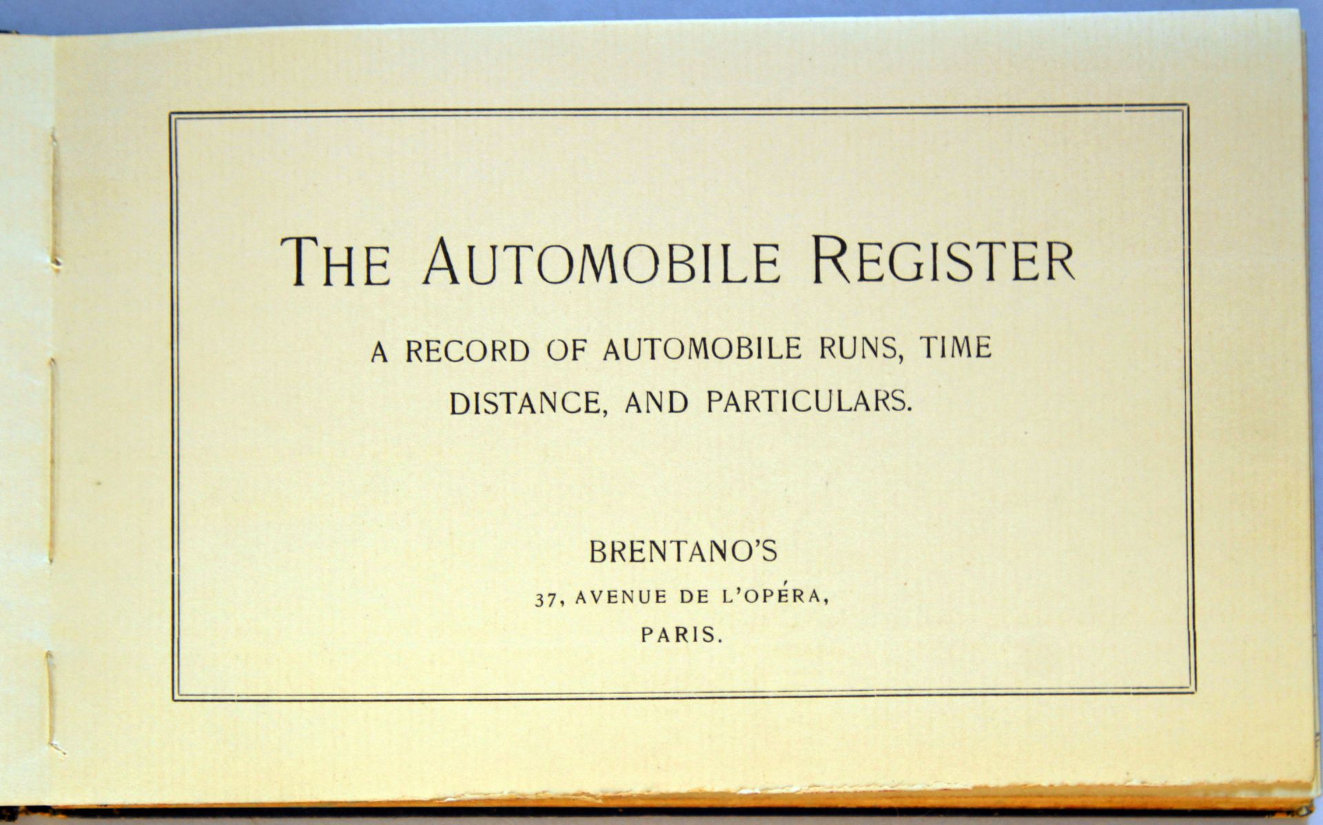 The Art of Driving a Motor Car by Lord Montague with contemporary correction notes 57 pages & 12 of - Bild 9 aus 14