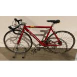 Carrera Virtuoso 16-speed road bike with a lightweight aluminium 7000 frame,