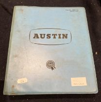 A vintage BMC Austin Service Journal - Cars -- Fleetowner Edition circa 1960/61 (saleroom location: