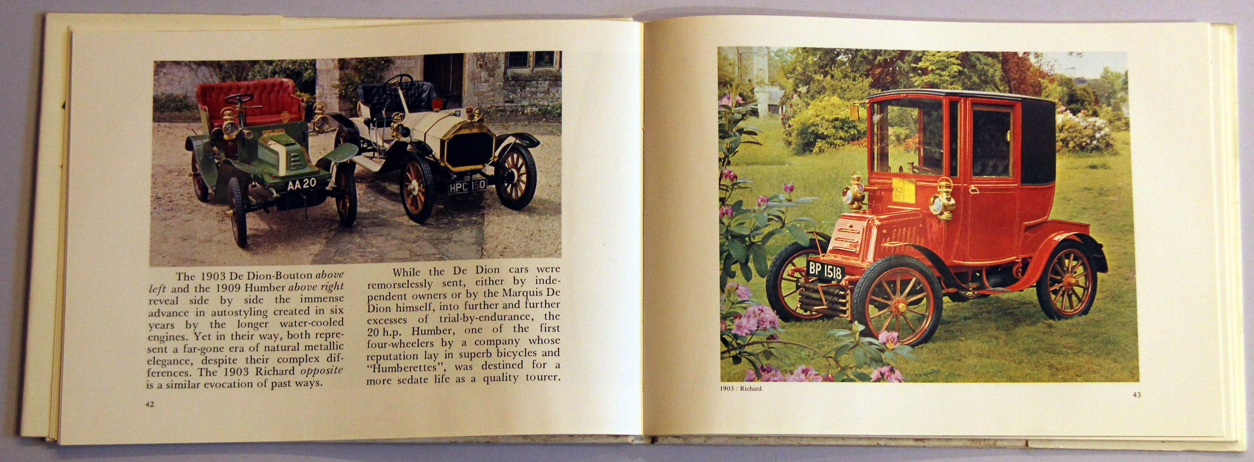 Period Cars by Gianni Rogliatti 1973 illustrated throughout the 318 pages, - Image 9 of 15