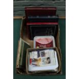 A selection of stamp albums, GB and world,