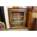 A Victorian inlaid walnut pier cabinet with gilt mounts, approx.