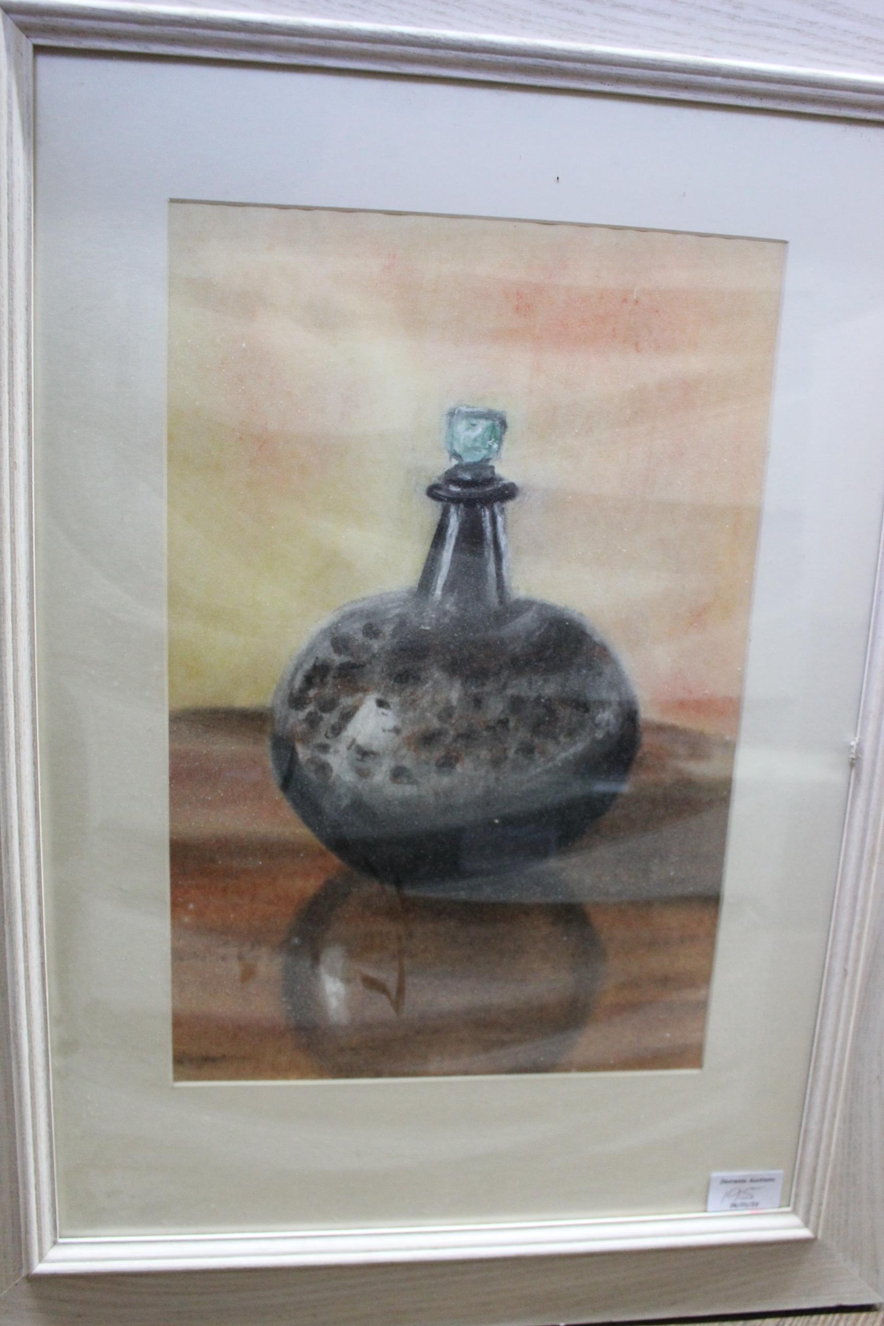 Various artworks by Jane Spence including framed pastels of still life subjects together with five - Image 2 of 4