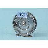 A Hardy Uniqua 3 1/2" reel