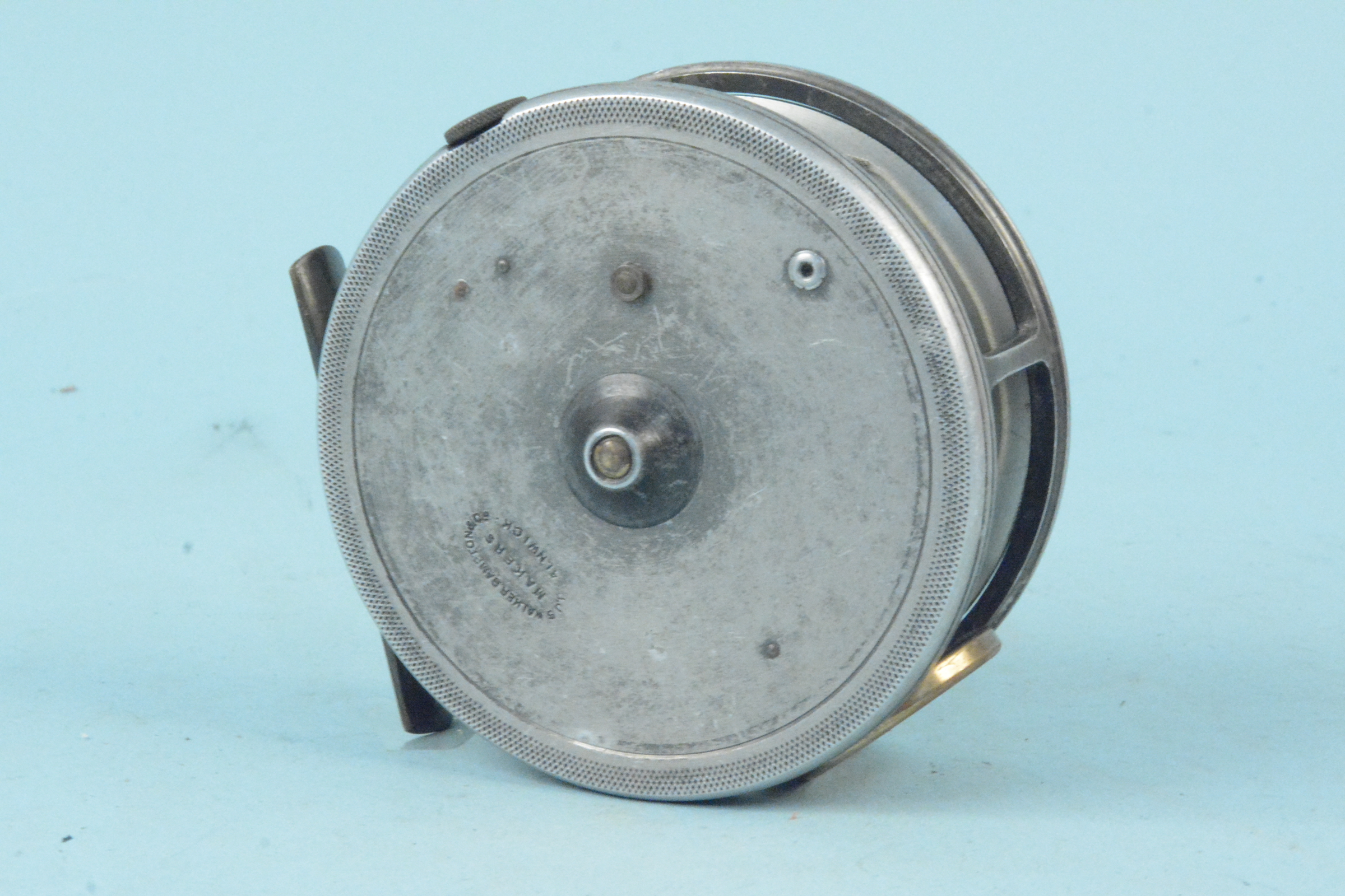 Walker and Brampton 4" fly reel, - Image 2 of 3