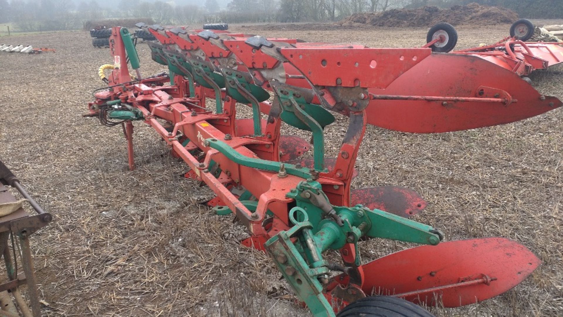 Kevernland Plough LB85, 5 furrow vari width, HD press arm, no 28 bodies, - Image 2 of 5