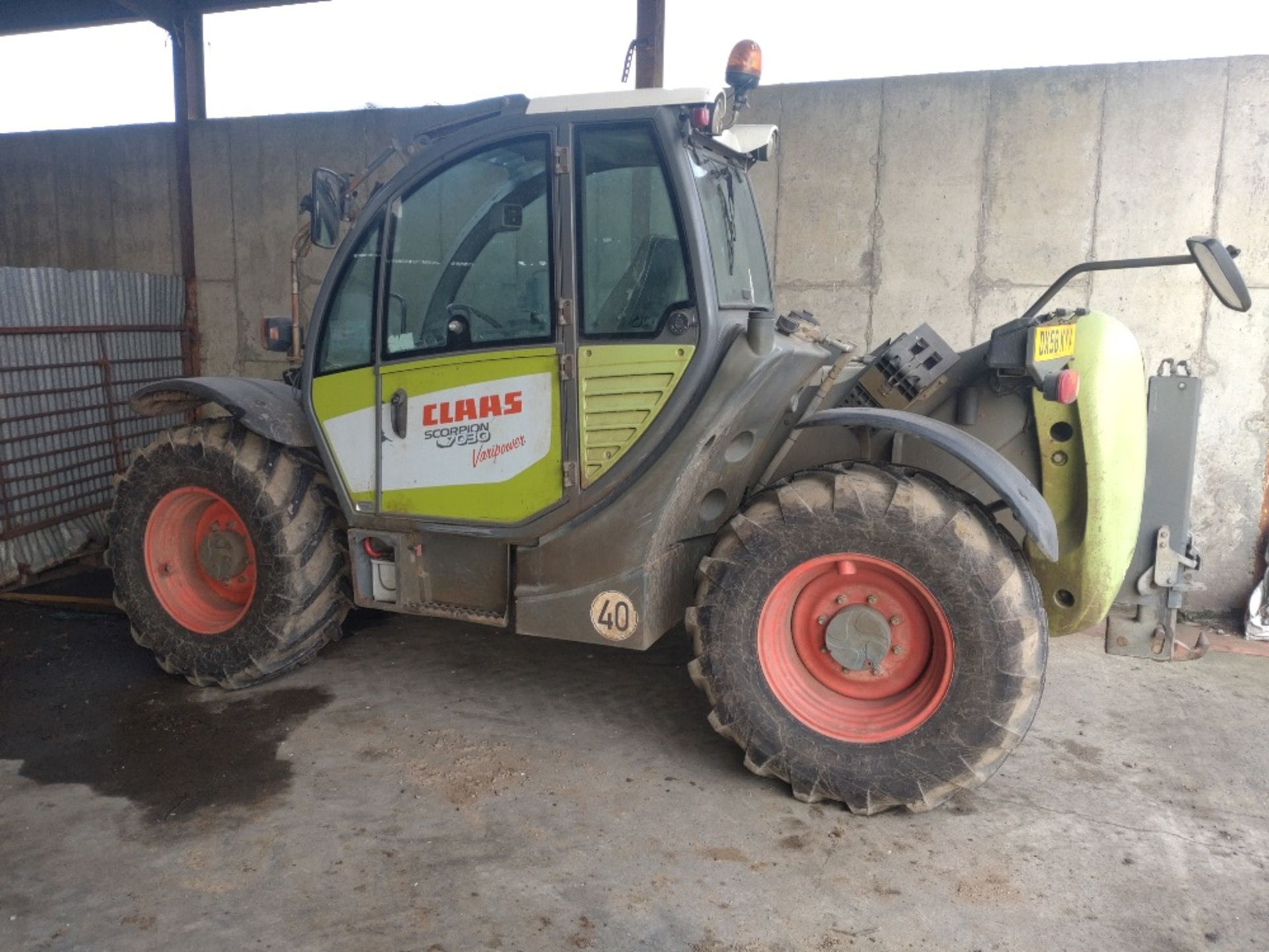 2008 Claas Scorpion 7030 Varipower telescopic loader, 5,925 hours, on 460/7R24 wheels and tyres, - Image 7 of 15