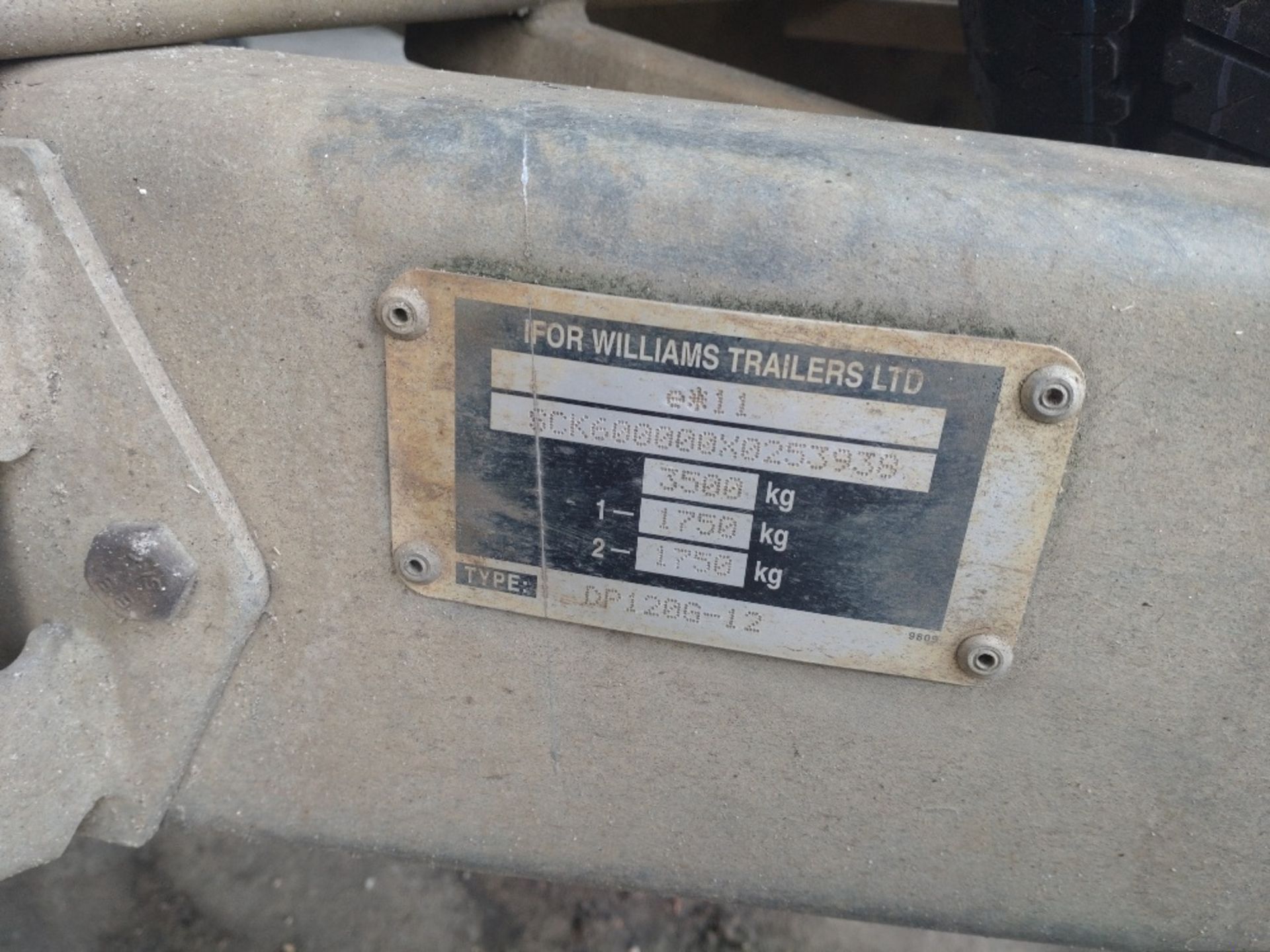 Ifor Williams DP 120G - 12, - Image 5 of 5