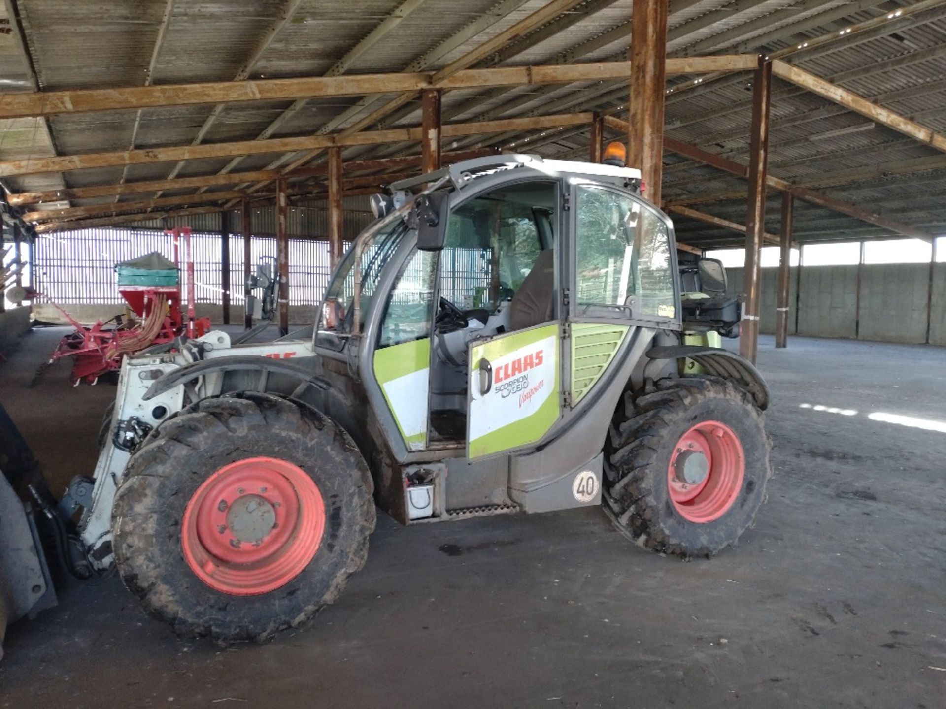2008 Claas Scorpion 7030 Varipower telescopic loader, 5,925 hours, on 460/7R24 wheels and tyres, - Image 14 of 15