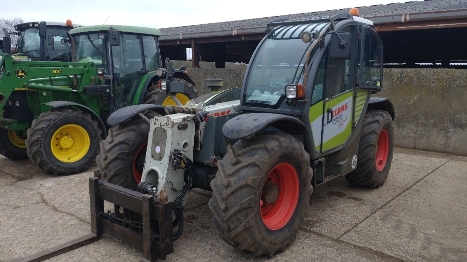 2008 Claas Scorpion 7030 Varipower telescopic loader, 5,925 hours, on 460/7R24 wheels and tyres, - Image 11 of 15