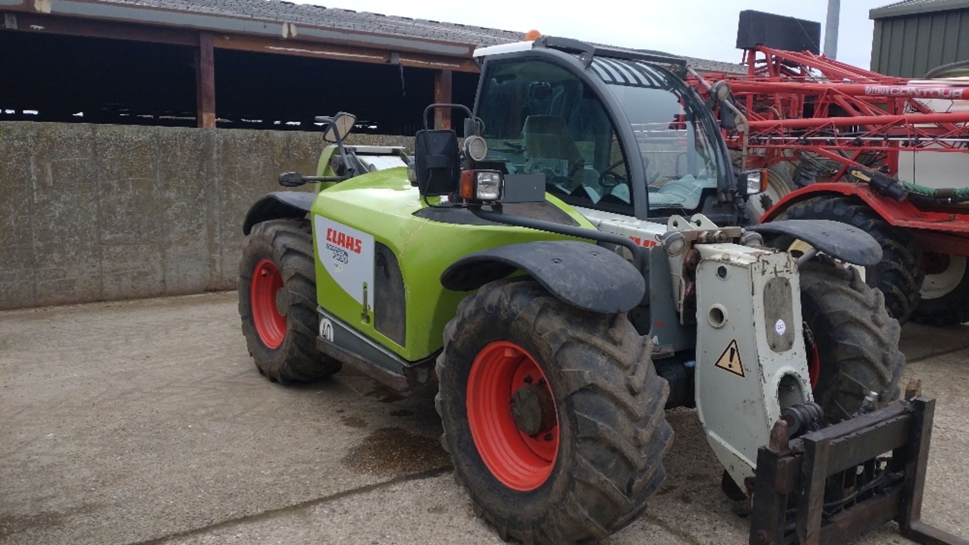 2008 Claas Scorpion 7030 Varipower telescopic loader, 5,925 hours, on 460/7R24 wheels and tyres, - Image 8 of 15