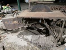 Mcconnel saw bench,