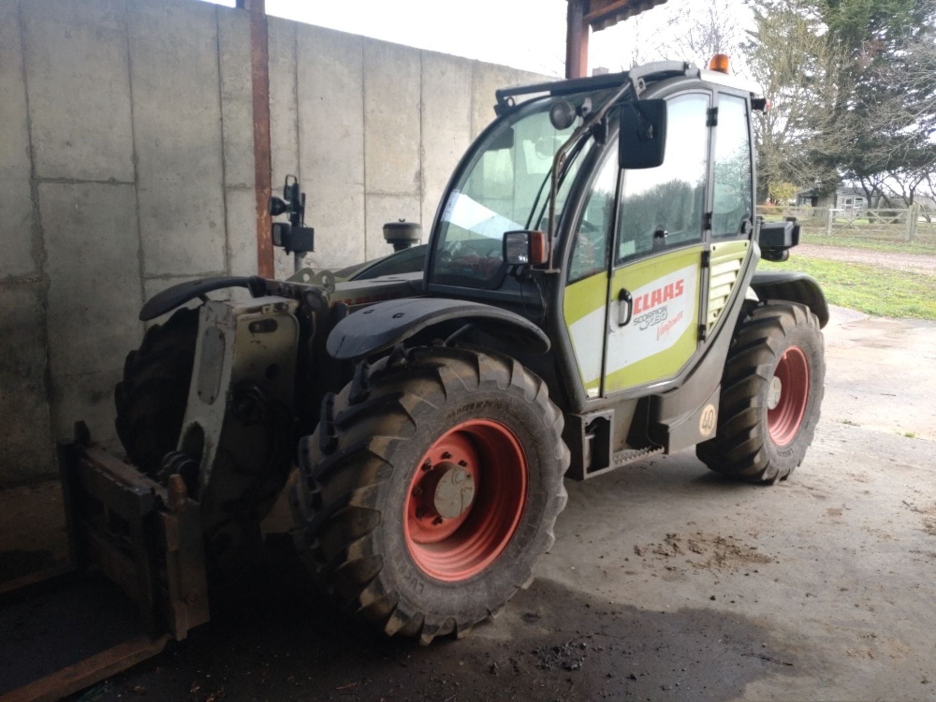 2008 Claas Scorpion 7030 Varipower telescopic loader, 5,925 hours, on 460/7R24 wheels and tyres,