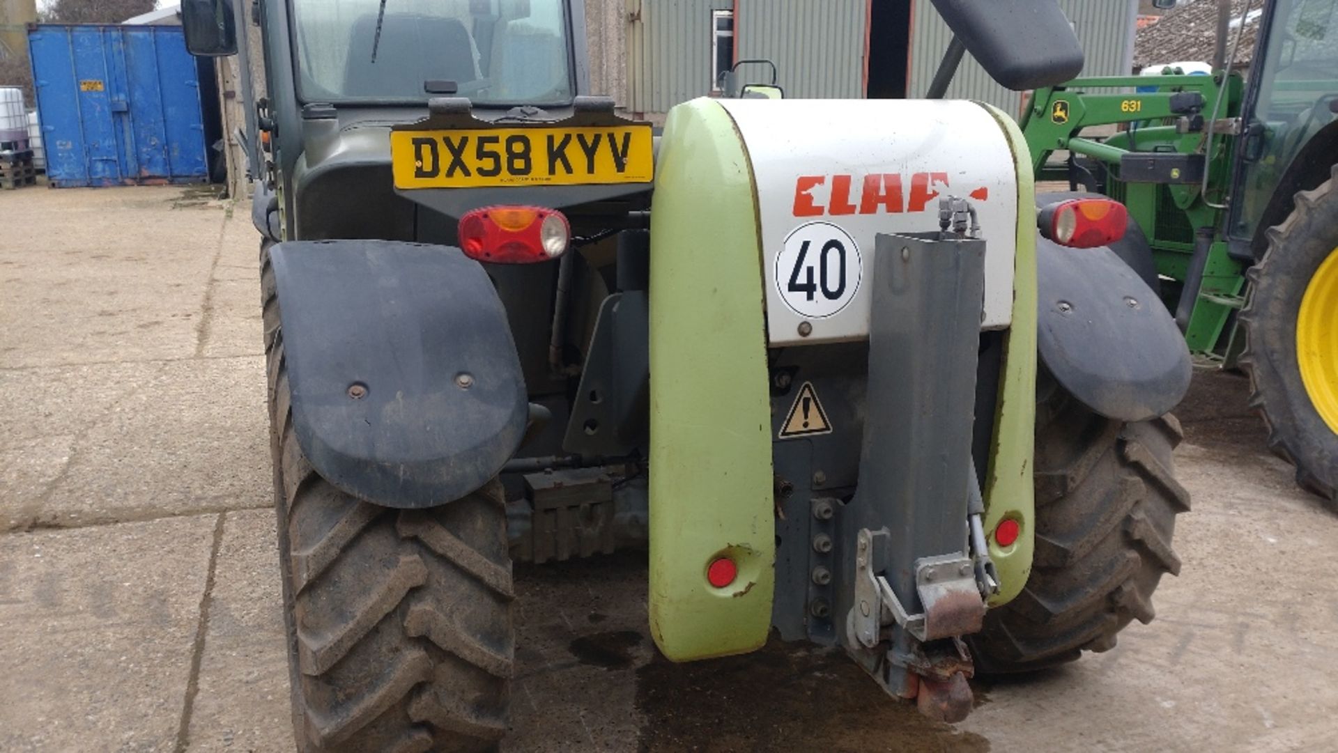 2008 Claas Scorpion 7030 Varipower telescopic loader, 5,925 hours, on 460/7R24 wheels and tyres, - Image 4 of 15