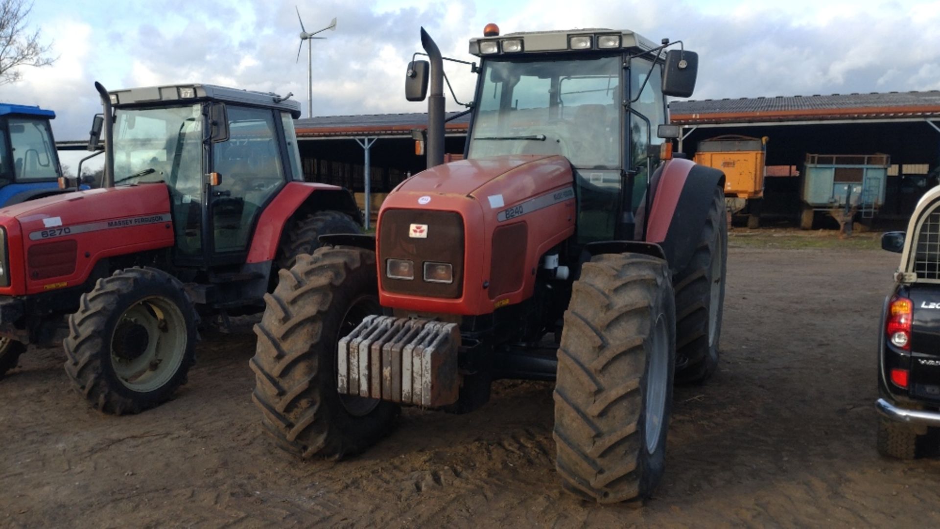 2002 Massey Ferguson 8240, Reg AU02 NDY, serial no L051013, 5,407 hours,