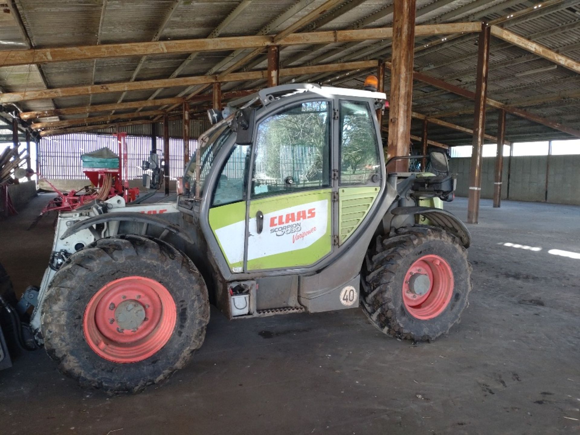 2008 Claas Scorpion 7030 Varipower telescopic loader, 5,925 hours, on 460/7R24 wheels and tyres, - Image 15 of 15