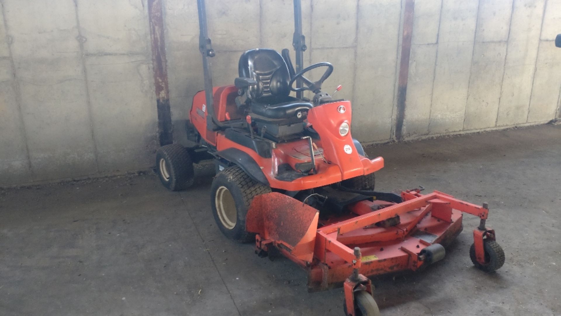 2009 Kubota F3680 ride on out front mower 5`cut s/n 30957 Reg HF58 BTX