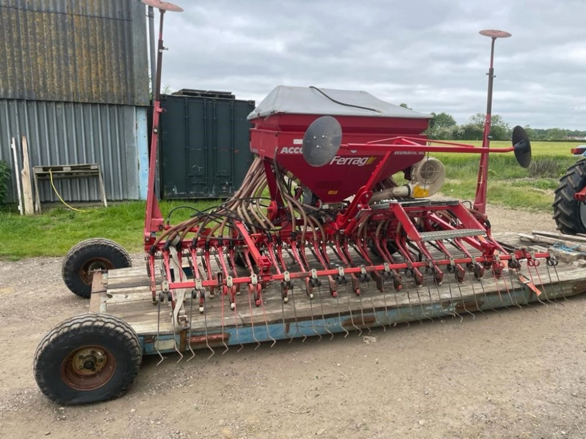 Accord Drill Suffolk Coulters, markers, pre emergence markers,