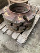 4 x Wheel weights,