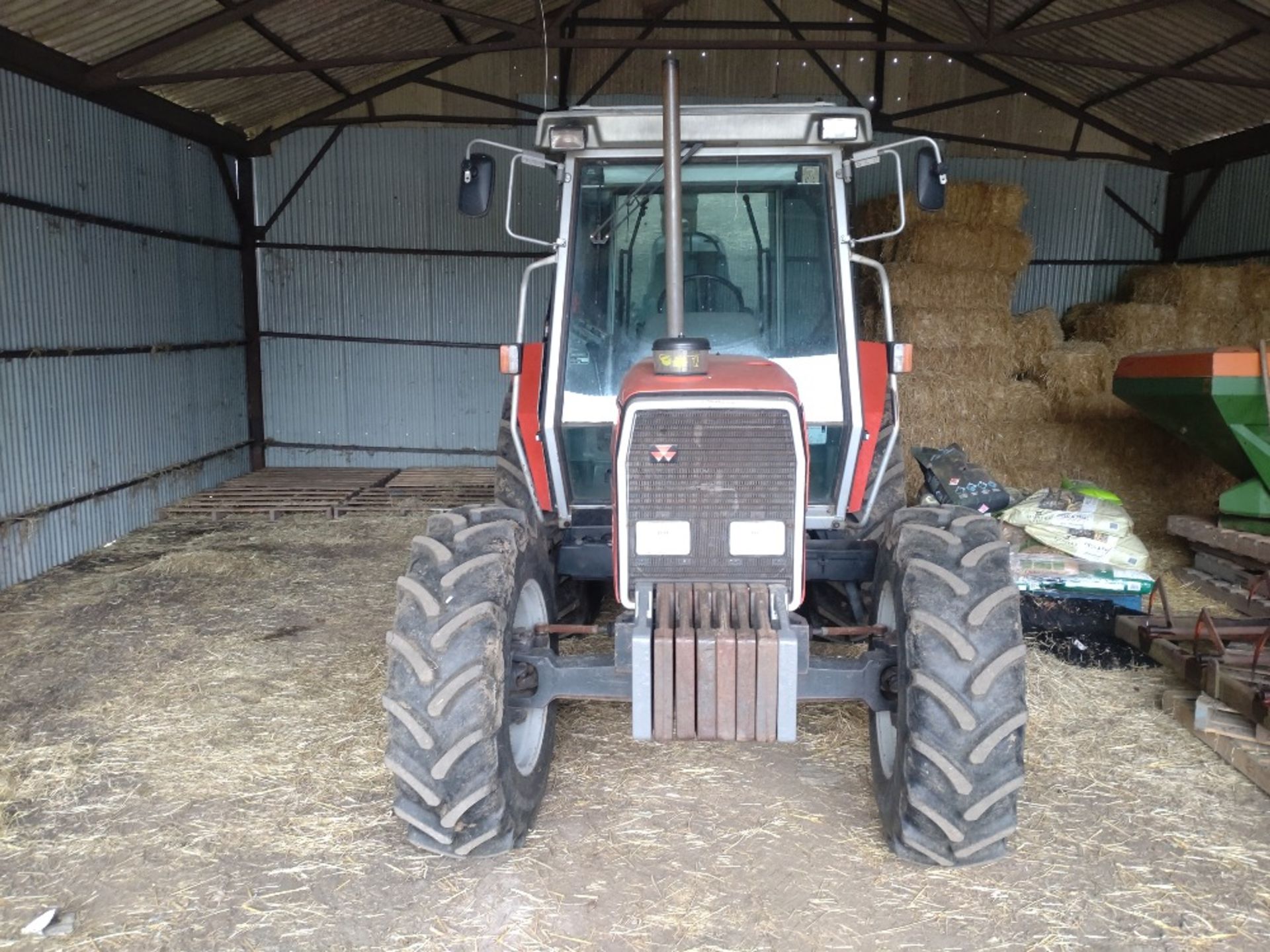 MF3060 4wd Autotronic, Reg H940 WHH, all new tyres, creep gear box, approx 8, - Image 3 of 12