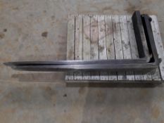 Pair of Forklift tines