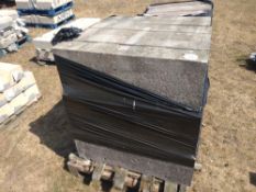 Pallet of drainage ducts