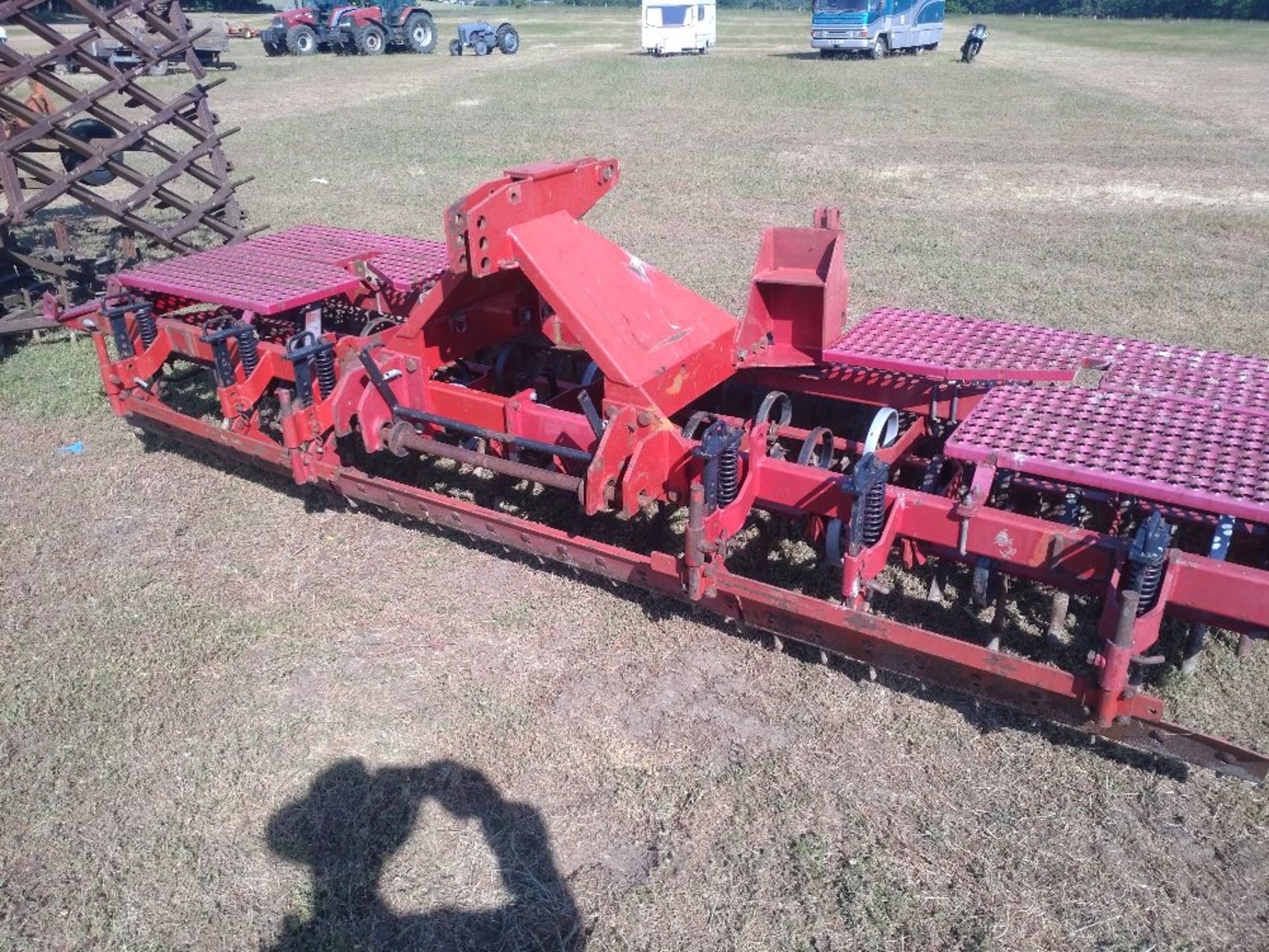 4m Spring tine with packer roller