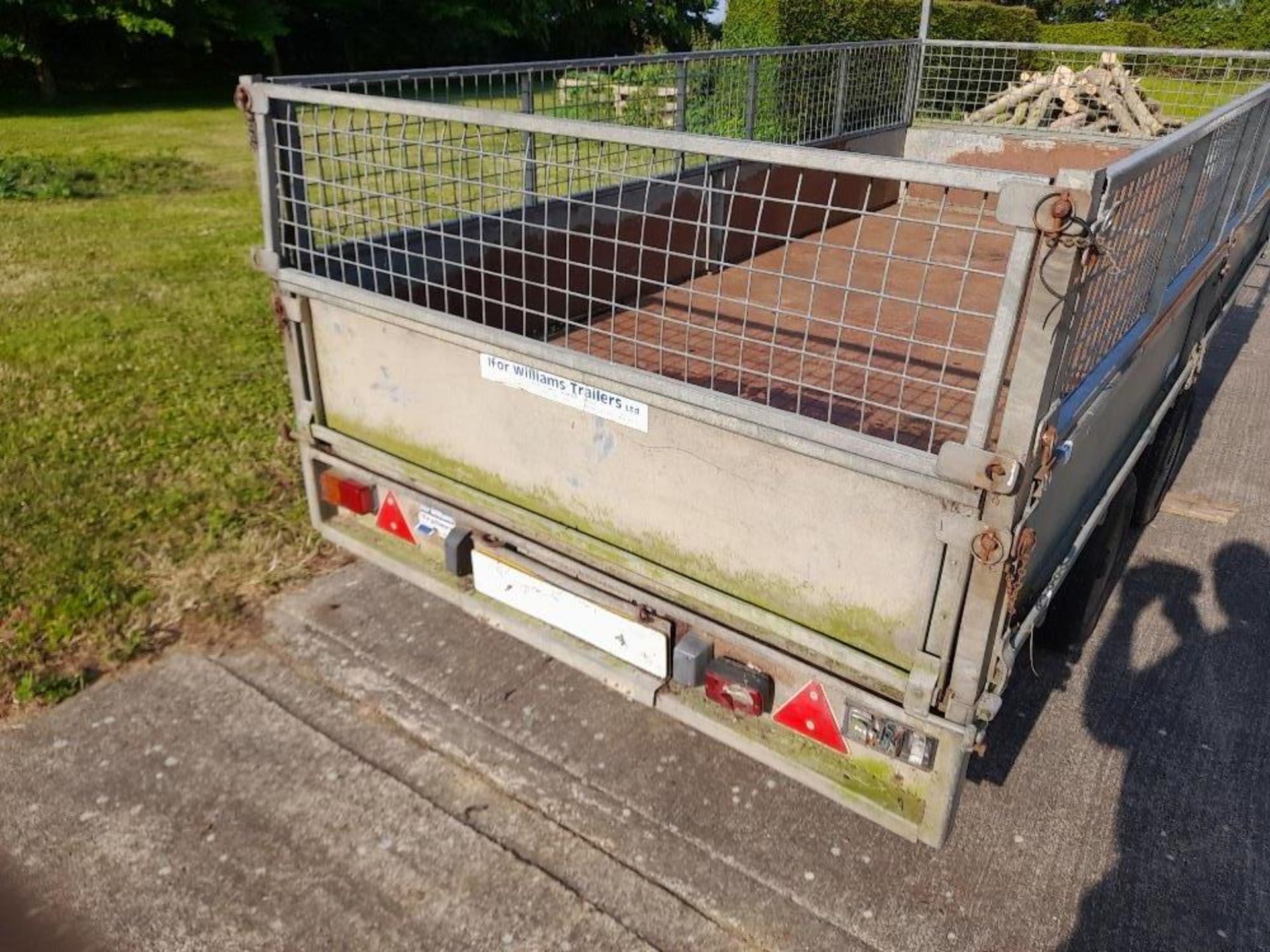 Ifor Williams 12ft trailer with sides, model LM125, needs attention/new lights and brakes.