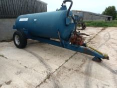 Marston slurry tanker, 2005, type T1300S, note not used for approximately 12 years,