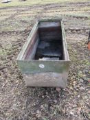 Rivetted tank, 5ft 3" x 2ft 1 1/2",