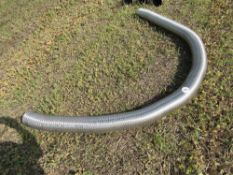Flexi stainless flue pipe (25 year expected life), 3,700mm x 150mm,