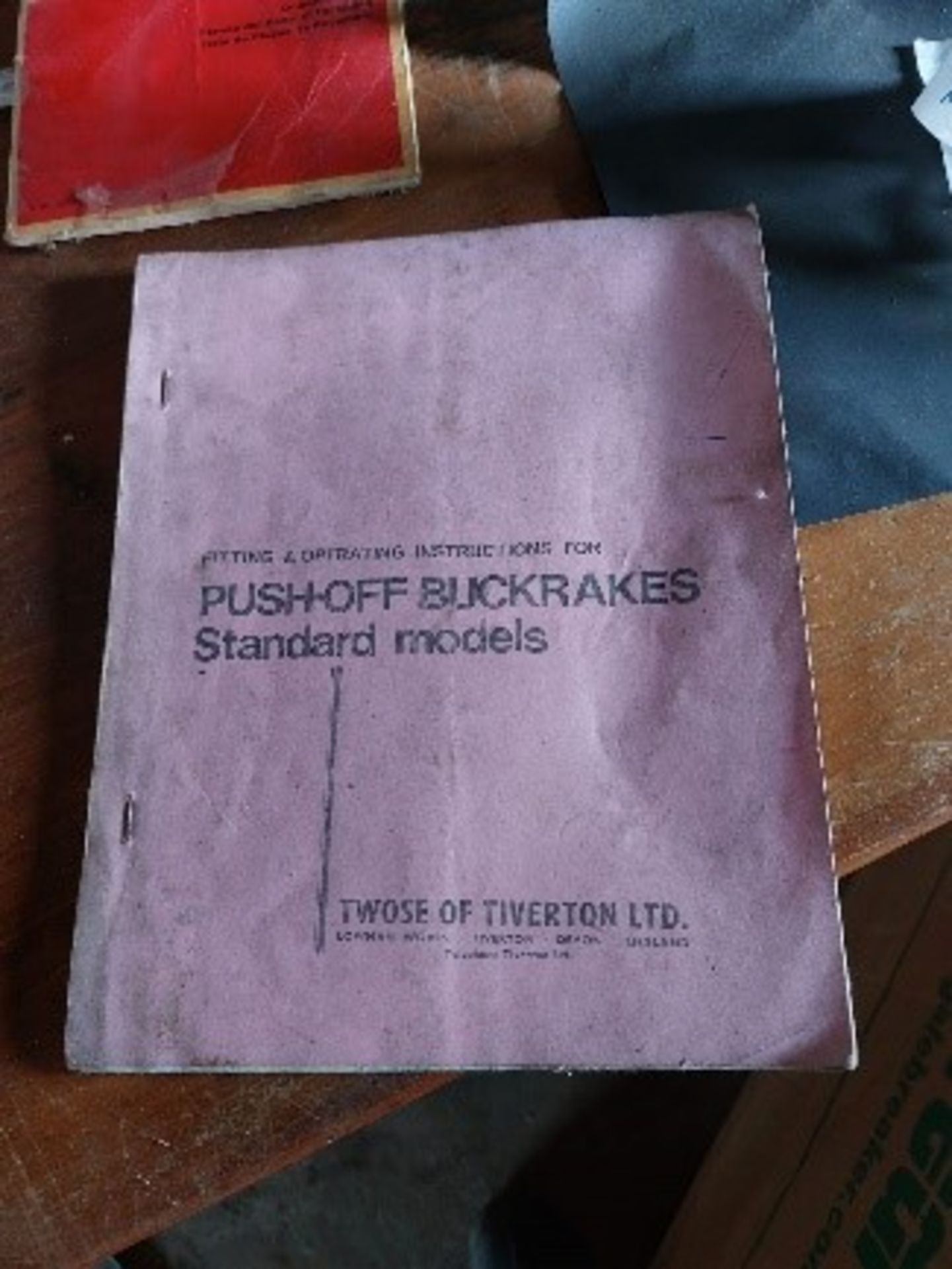 Twose Push-Off Buckrake and booklet - Image 3 of 3