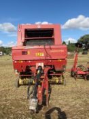 New Holland 654 round baler, pick up needs attention, otherwise good order,