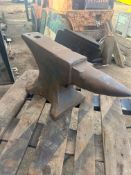 Blacksmiths anvil,